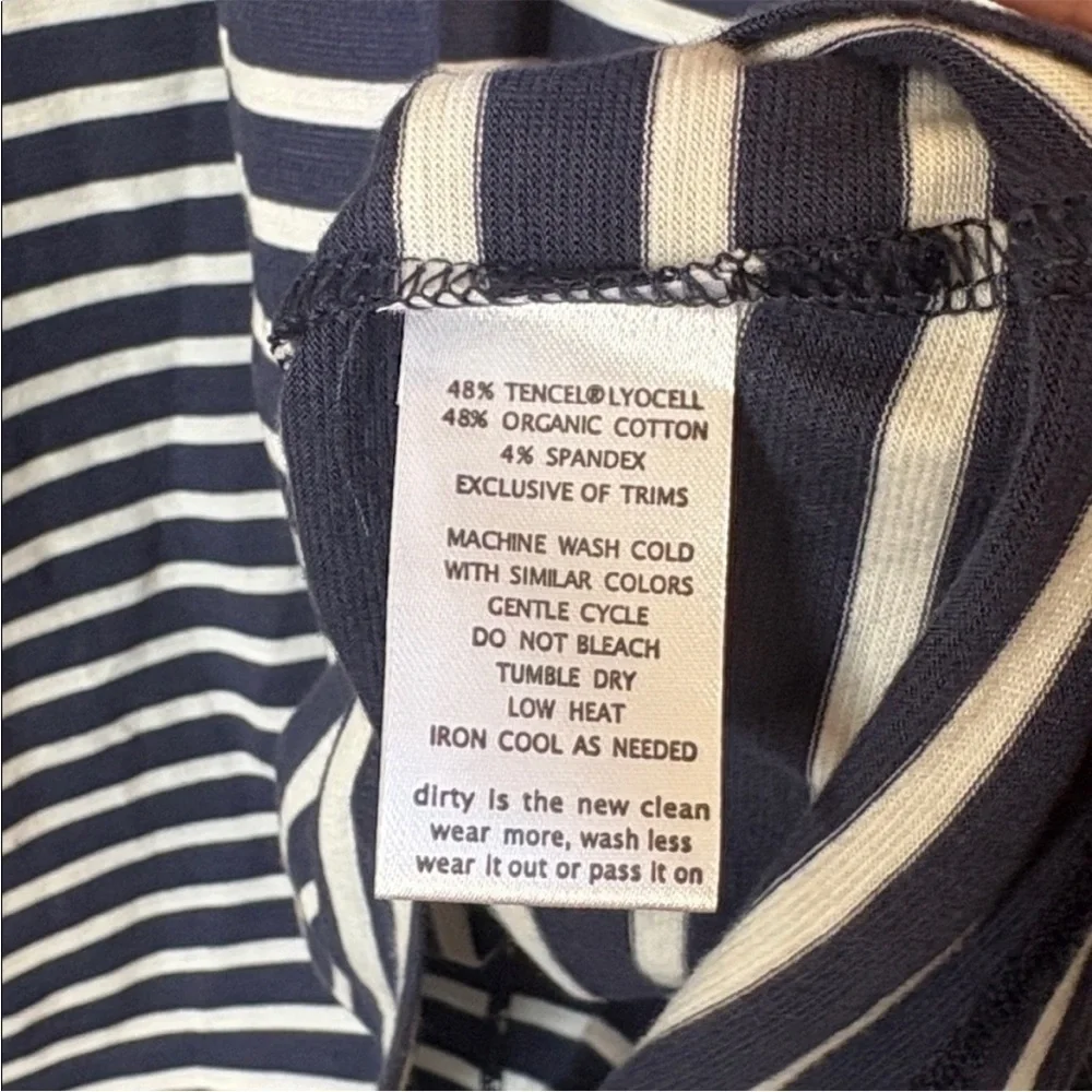 Like New Toad&Co Samba Muse Ruched
Side Striped Midi Dress Size Medium - Picture 6 of 9